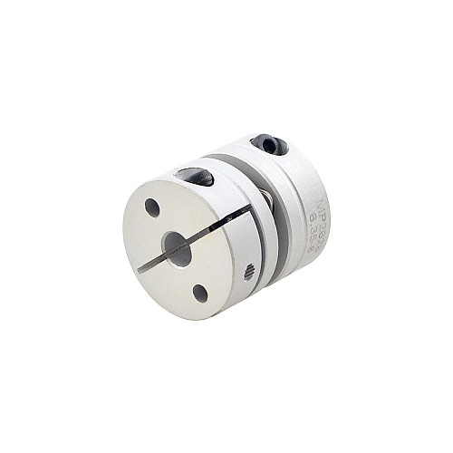6.35mm - 8mm Flexible Single Disc Coupling 26x26mm CNC Stepper Motor Shaft Coupler - MP2626-6.35-8 | StepperOnline CA