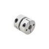 6.35mm - 8mm Flexible Single Disc Coupling 26x26mm CNC Stepper Motor Shaft Coupler - MP2626-6.35-8 | StepperOnline CA