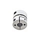8mm - 10mm Flexible Single Disc Coupling 26x26mm CNC Stepper Motor Shaft Coupler - MP2626-8-10 | StepperOnline CA 8mm - 10mm Flexible Single Disc Coupling 26x26mm CNC Stepper Motor Shaft Coupler - MP2626-8-10 | StepperOnline CA