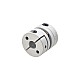 8mm - 8mm Flexible Single Disc Coupling 26x26mm CNC Stepper Motor Shaft Coupler - MP2626-8-8 | StepperOnline CA