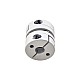 8mm - 8mm Flexible Single Disc Coupling 26x26mm CNC Stepper Motor Shaft Coupler - MP2626-8-8 | StepperOnline CA