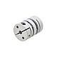 5mm - 6mm Flexible Double Disc Coupling 26x35mm CNC Stepper Motor Shaft Coupler - MP2635-5-6 | StepperOnline CA 5mm - 6mm Flexible Double Disc Coupling 26x35mm CNC Stepper Motor Shaft Coupler - MP2635-5-6 | StepperOnline CA