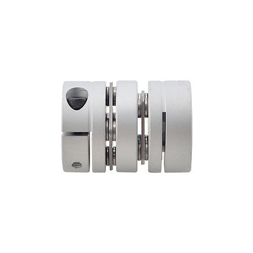 5mm - 6mm Flexible Double Disc Coupling 26x35mm CNC Stepper Motor Shaft Coupler - MP2635-5-6 | StepperOnline CA 5mm - 6mm Flexible Double Disc Coupling 26x35mm CNC Stepper Motor Shaft Coupler - MP2635-5-6 | StepperOnline CA
