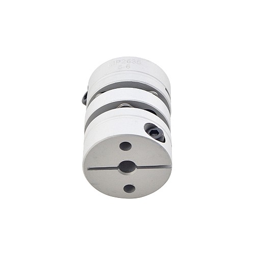 5mm - 6mm Flexible Double Disc Coupling 26x35mm CNC Stepper Motor Shaft Coupler - MP2635-5-6 | StepperOnline CA 5mm - 6mm Flexible Double Disc Coupling 26x35mm CNC Stepper Motor Shaft Coupler - MP2635-5-6 | StepperOnline CA