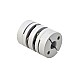 5mm - 8mm Flexible Double Disc Coupling 26x35mm CNC Stepper Motor Shaft Coupler - MP2635-5-8 | StepperOnline CA