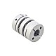 6.35mm - 10mm Flexible Double Disc Coupling 26x35mm CNC Stepper Motor Shaft Coupler - MP2635-6.35-10 | StepperOnline CA