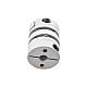 6.35mm - 10mm Flexible Double Disc Coupling 26x35mm CNC Stepper Motor Shaft Coupler - MP2635-6.35-10 | StepperOnline CA