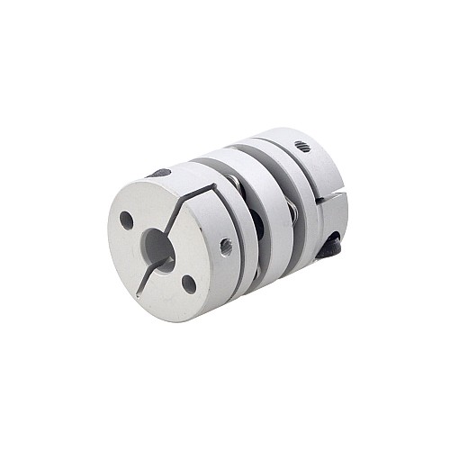 8mm - 10mm Flexible Double Disc Coupling 26x35mm CNC Stepper Motor Shaft Coupler - MP2635-8-10 | StepperOnline CA
