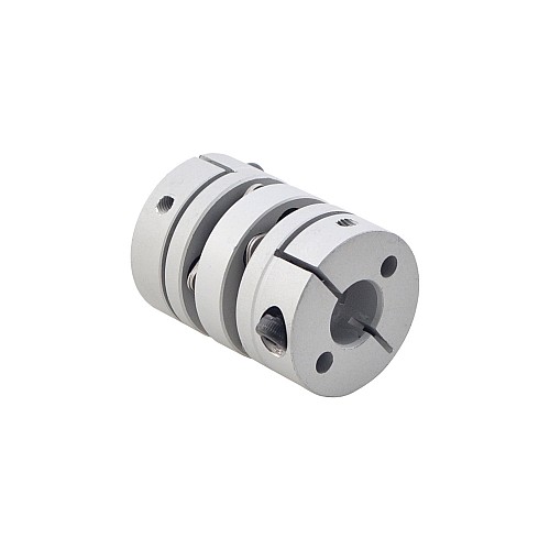 8mm - 10mm Flexible Double Disc Coupling 26x35mm CNC Stepper Motor Shaft Coupler - MP2635-8-10 | StepperOnline CA