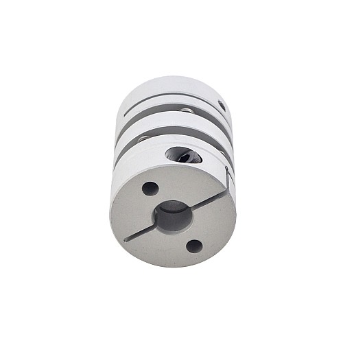 8mm - 10mm Flexible Double Disc Coupling 26x35mm CNC Stepper Motor Shaft Coupler - MP2635-8-10 | StepperOnline CA