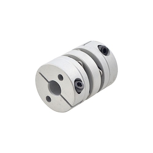 8mm - 8mm Flexible Double Disc Coupling 26x35mm CNC Stepper Motor Shaft Coupler - MP2635-8-8 | StepperOnline CA