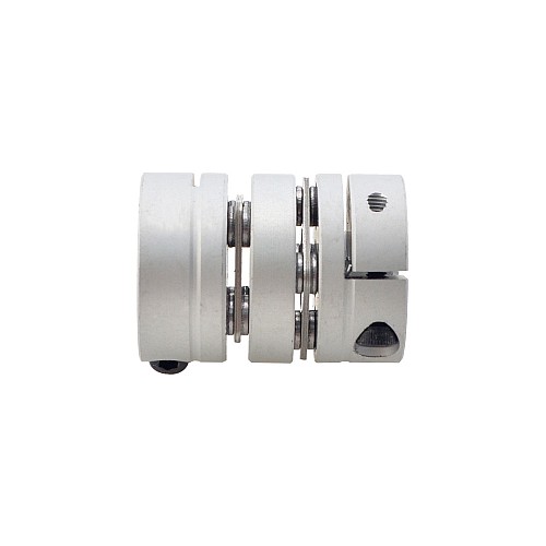 8mm - 8mm Flexible Double Disc Coupling 26x35mm CNC Stepper Motor Shaft Coupler - MP2635-8-8 | StepperOnline CA