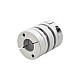 14mm - 14mm Flexible Double Disc Coupling 32x41mm CNC Stepper Motor Shaft Coupler - MP3241-14-14 | StepperOnline CA 14mm - 14mm Flexible Double Disc Coupling 32x41mm CNC Stepper Motor Shaft Coupler - MP3241-14-14 | StepperOnline CA