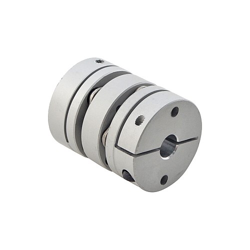 8mm - 14mm Flexible Double Disc Coupling 32x41mm CNC Stepper Motor Shaft Coupler - MP3241-8-14 | StepperOnline CA