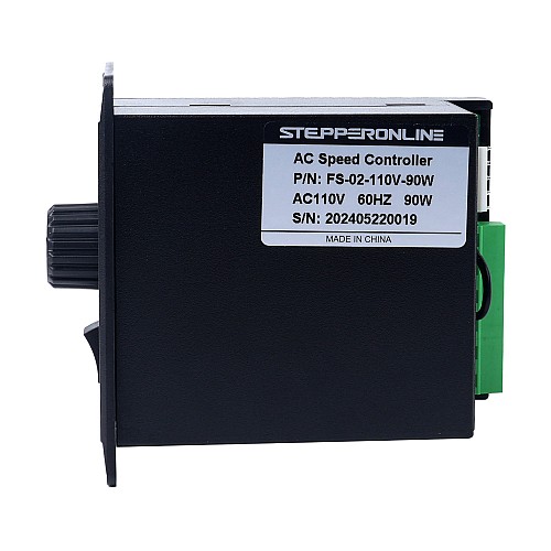 90W Single Phase 110VAC Motor Speed Controller for Variable Speed Motor - FS-02-110V-90W | StepperOnline CA 90W Single Phase 110VAC Motor Speed Controller for Variable Speed Motor - FS-02-110V-90W | StepperOnline CA