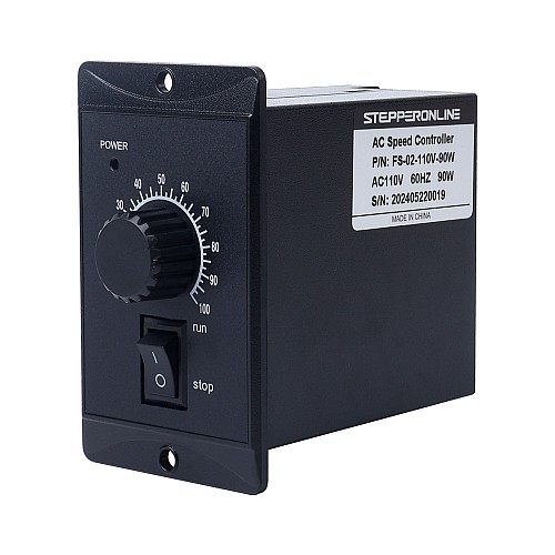 90W Single Phase 110VAC Motor Speed Controller for Variable Speed Motor - FS-02-110V-90W | StepperOnline CA 90W Single Phase 110VAC Motor Speed Controller for Variable Speed Motor - FS-02-110V-90W | StepperOnline CA
