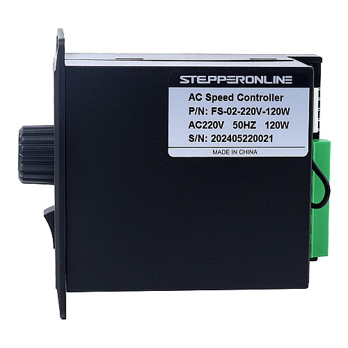 120W Single Phase 220VAC Motor Speed Controller for Variable Speed Motor - FS-02-220V-120W | StepperOnline CA 120W Single Phase 220VAC Motor Speed Controller for Variable Speed Motor - FS-02-220V-120W | StepperOnline CA