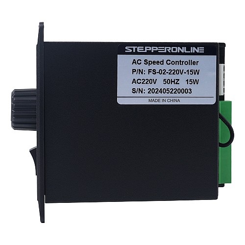 15W Single Phase 220VAC Motor Speed Controller for Variable Speed Motor - FS-02-220V-15W | StepperOnline CA