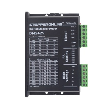Digital Stepper Driver 1.0-4.2A 24-48VDC for Nema 17, 23, 24 Stepper Motor
