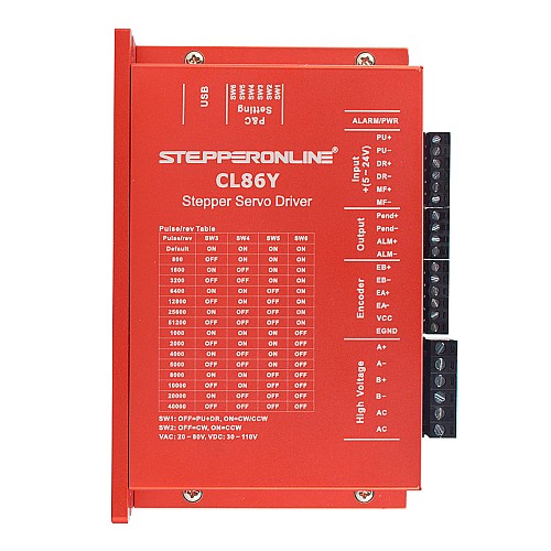 YS Series 3 Axis 4.30Nm(608.93oz.in) Nema 34 Closed Loop Stepper Kit w/ Power Supply - 3-CLYS48 | StepperOnline CA YS Series 3 Axis 4.30Nm(608.93oz.in) Nema 34 Closed Loop Stepper Kit w/ Power Supply - 3-CLYS48 | StepperOnline CA