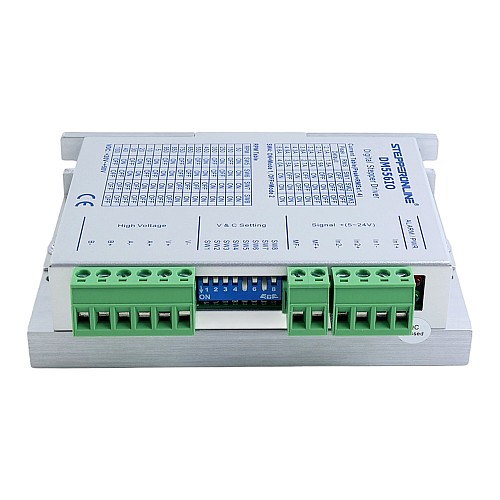 I/O Control Stepper Driver 0-4.0A 24-50VDC for Nema 23, 24, 34 Stepper Motor - DM556IO | StepperOnline CA