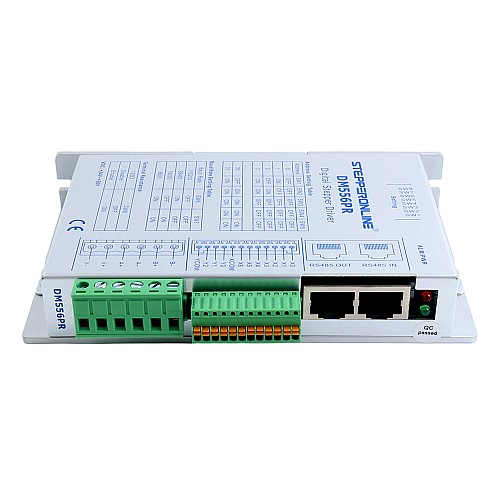 Y Series Modbus RS485 Stepper Driver 0-4.0A 24-50VDC for Nema 23, 24, 34 Stepper Motor - DM556PR | StepperOnline CA