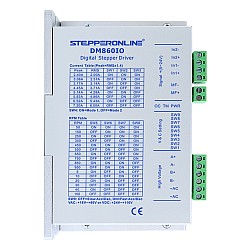 I/O Control Stepper Driver 0.1-6.0A 24-110VDC for Nema 34 Stepper Motor