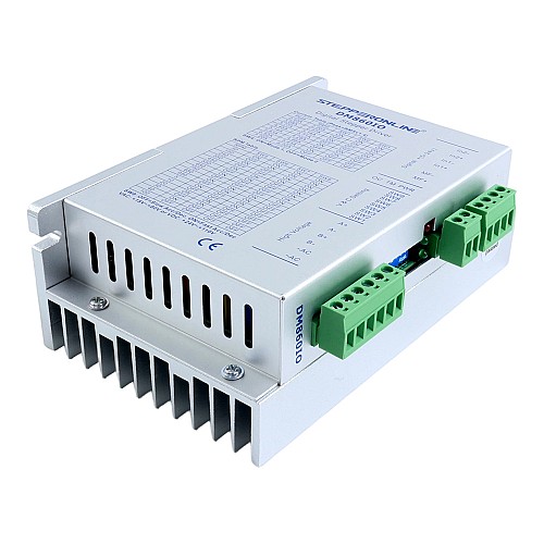 I/O Control Stepper Driver 0.1-6.0A 24-110VDC for Nema 34 Stepper Motor - DM860IO | StepperOnline CA I/O Control Stepper Driver 0.1-6.0A 24-110VDC for Nema 34 Stepper Motor - DM860IO | StepperOnline CA