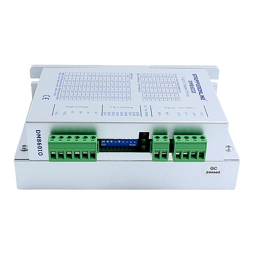 I/O Control Stepper Driver 0.1-6.0A 24-110VDC for Nema 34 Stepper Motor - DM860IO | StepperOnline CA I/O Control Stepper Driver 0.1-6.0A 24-110VDC for Nema 34 Stepper Motor - DM860IO | StepperOnline CA