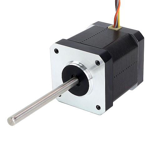 Nema 17 High Temp Stepper Motor 55Ncm(77.93oz.in) 55mm Round Shaft Insulation Class H 180C - 17HS19-2504S-H-V1 | StepperOnline CA