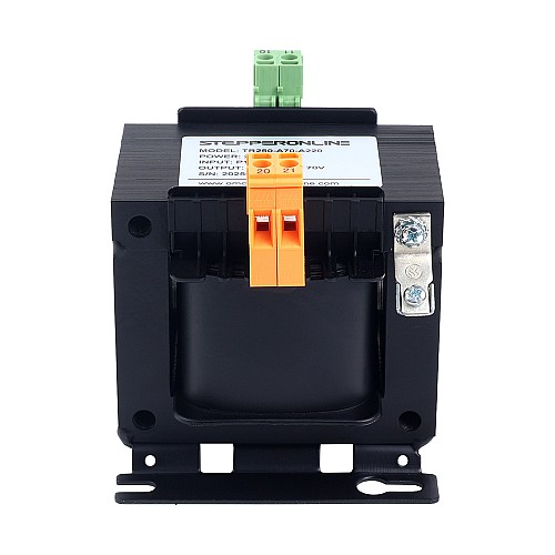 250VA Single-phase Square Control Transformer 220VAC to 70VAC 50/60Hz - TR250-A70-A220 | StepperOnline CA