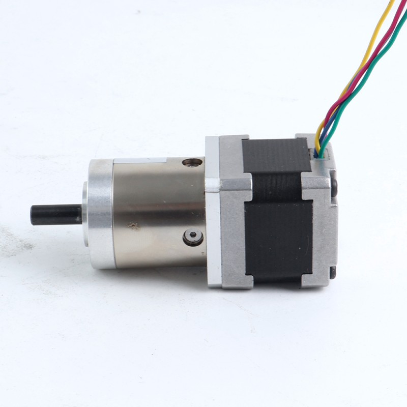 Nema 14 Stepper Motor Bipolar L=34mm w/ Gear Ratio 19:1 Planetary Gearbox - 14HS13-0804S-PG19 | StepperOnline CA