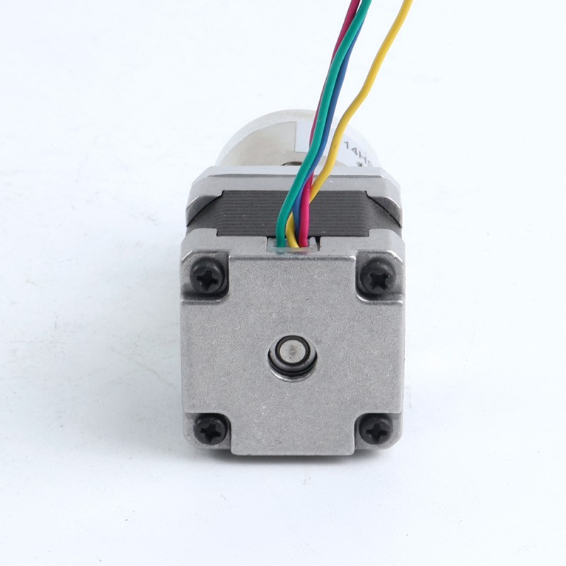 Nema 14 Stepper Motor Bipolar L=34mm w/ Gear Ratio 19:1 Planetary Gearbox - 14HS13-0804S-PG19 | StepperOnline CA