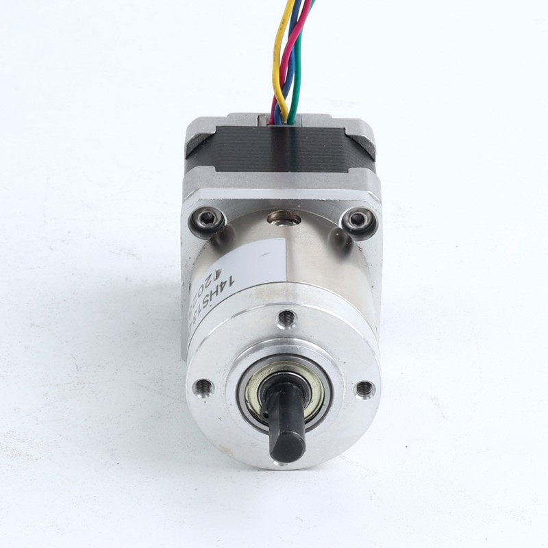 Nema 14 Stepper Motor Bipolar L=34mm w/ Gear Ratio 19:1 Planetary Gearbox - 14HS13-0804S-PG19 | StepperOnline CA