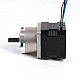 Nema 17 Stepper Motor Bipolar L=34mm w/ Gear Ratio 5:1 Planetary Gearbox - 17HS13-0404S-PG5 | StepperOnline CA