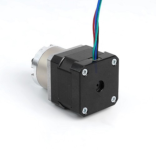 Nema 17 Stepper Motor Bipolar L=34mm w/ Gear Ratio 5:1 Planetary Gearbox - 17HS13-0404S-PG5 | StepperOnline CA