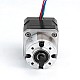 Nema 17 Stepper Motor Bipolar L=34mm w/ Gear Ratio 5:1 Planetary Gearbox - 17HS13-0404S-PG5 | StepperOnline CA
