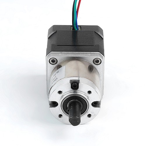 Nema 17 Stepper Motor Bipolar L=40mm w/ Gear Ratio 27:1 Planetary Gearbox - 17HS15-1684S-PG27 | StepperOnline CA