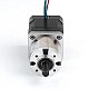Nema 17 Stepper Motor Bipolar L=40mm w/ Gear Ratio 27:1 Planetary Gearbox - 17HS15-1684S-PG27 | StepperOnline CA