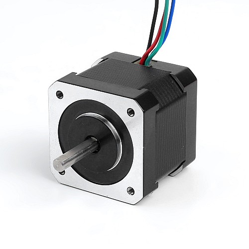 Nema 17 Bipolar 45Ncm(63.74oz.in) 2A 42x42x40mm 4 Wires w/ 1m Cable & Connector - 17HS16-2004S1 | StepperOnline CA
