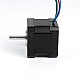 Nema 17 Bipolar 45Ncm(63.74oz.in) 2A 42x42x40mm 4 Wires w/ 1m Cable & Connector - 17HS16-2004S1 | StepperOnline CA