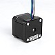 Nema 17 Bipolar 45Ncm(63.74oz.in) 2A 42x42x40mm 4 Wires w/ 1m Cable & Connector - 17HS16-2004S1 | StepperOnline CA