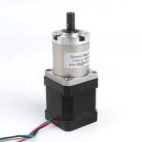 Nema 17 Stepper Motor Bipolar L=48mm w/ Gear Ratio 51:1 Planetary Gearbox - 17HS19-1684S-PG51 | StepperOnline CA