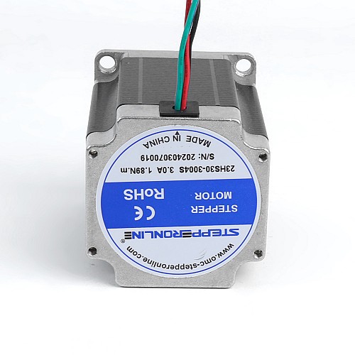 Nema 23 Bipolar 1.8deg 1.89Nm(267.65oz.in) 3A 57x57x76mm 4 Wires - 23HS30-3004S | StepperOnline CA