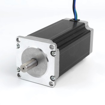 Used - Stock in China - Nema 23 Bipolar 3Nm(425oz.in) 4.2A 57x57x113mm 4 Wires Stepper Motor CNC