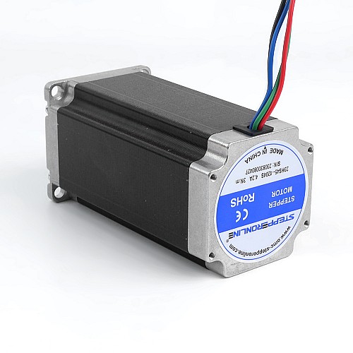Nema 23 Bipolar 3Nm(425oz.in) 4.2A 57x57x113mm 4 Wires Stepper Motor CNC - 23HS45-4204S | StepperOnline CA