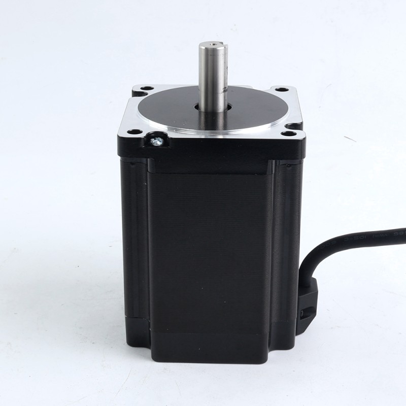 S Series Nema 34 Stepper Motor 8.5Nm(1204oz.in) 14mm Key-way Shaft 1m Cable - 34HS46-6004S1 | StepperOnline CA