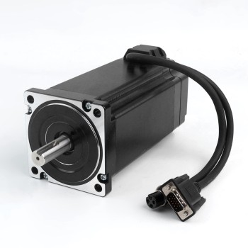 Used - Stock in China - S Series Nema 34 Closed Loop Stepper Motor 12.0Nm(1699.34oz.in) Encoder 1000PPR(4000CPR)