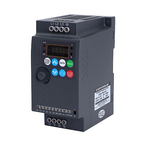 EV200 Series VFD 2HP 1.5KW 7.0A Single Phase 220V Variable Frequency Drive - EV200-1500G-S2 | StepperOnline CA