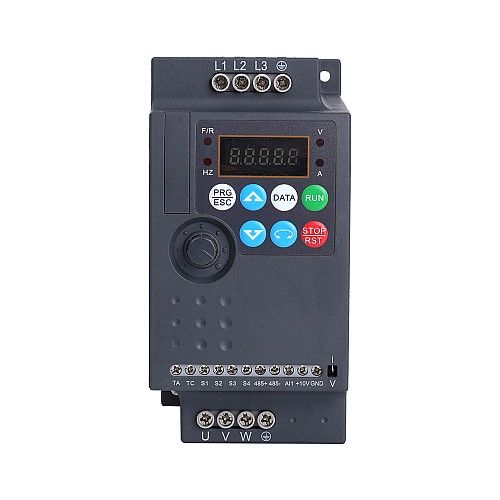 EV200 Series VFD 3HP 2.2KW 9.6A Single Phase 220V Variable Frequency Drive - EV200-2200G-S2 | StepperOnline CA EV200 Series VFD 3HP 2.2KW 9.6A Single Phase 220V Variable Frequency Drive - EV200-2200G-S2 | StepperOnline CA